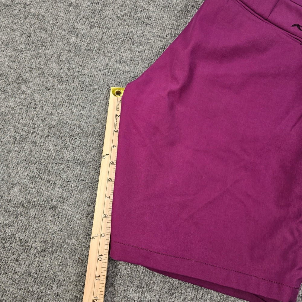 Kjus Ladies Addu Shorts Berry Purple TechnoTwill Golf Performance Size 44 2XL - Picture 7 of 10